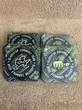 Gladiator Cornhole Gear 2024 Empire Pro Bags & Sidekick carrying case